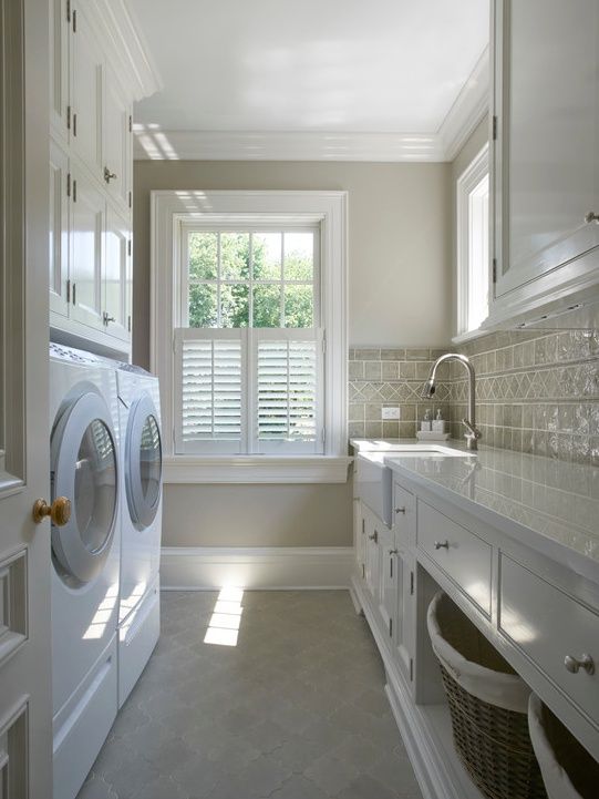 Window Treatments for the Laundry Room, Blinds, Shades, Shutters San ...